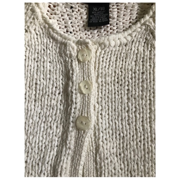 kenzie White Cardigan - Picture 2 of 4